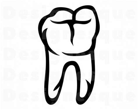 Tooth 2 SVG Tooth Svg Teeth Svg Dentist Svg Tooth Etsy Tooth