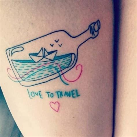 23 Inspiring And Awesome Travel Tattoo Ideas