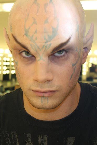 What does a cross tattoo symbolize? Mr. Chicken's Haunted Projects Blog: Romulan Makeup