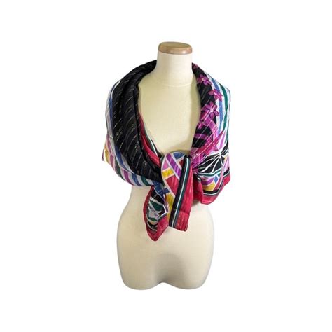 Emanuel Ungaro Accessories Vintage Emenuel Ungaro Silk Scarf Wrap