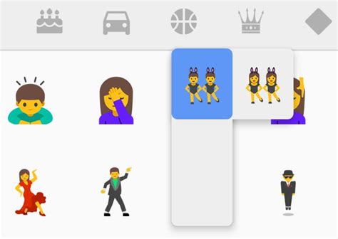 Emojipedia 🇺🇦🌻 On Twitter Two Level Genderskin Tone Picker Now On Android