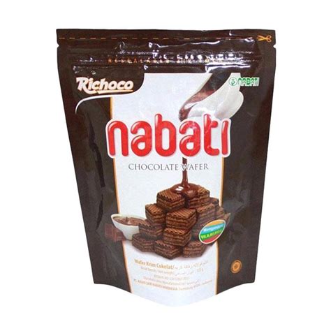 The new logo, which based on its former wafer brand logo, debuted on the launch of nabati hansel in 2017. Nabati Coklat - Nabati Wafer Aneka Rasa Per 5 Pcs Wafer ...
