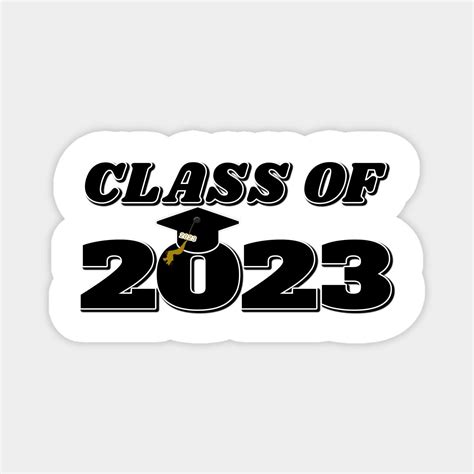 Class Of 2023 Countdown In Progress Senior 2023 Graduation Sticker