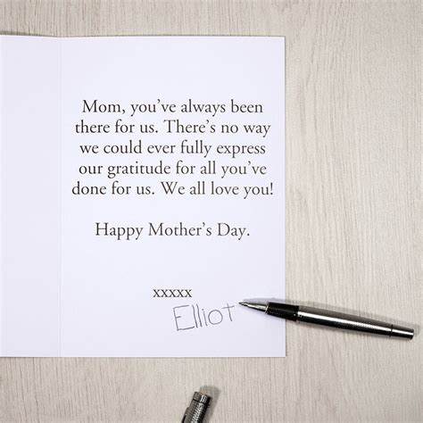Personalised Mothers Day Card Mothers Day Card With Photo