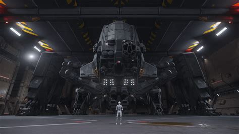 I Love How Menacing The Reclaimer Looks From Up Close Rstarcitizen
