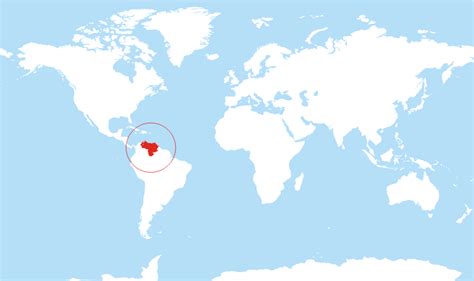 Where Is Venezuela Located On The World Map