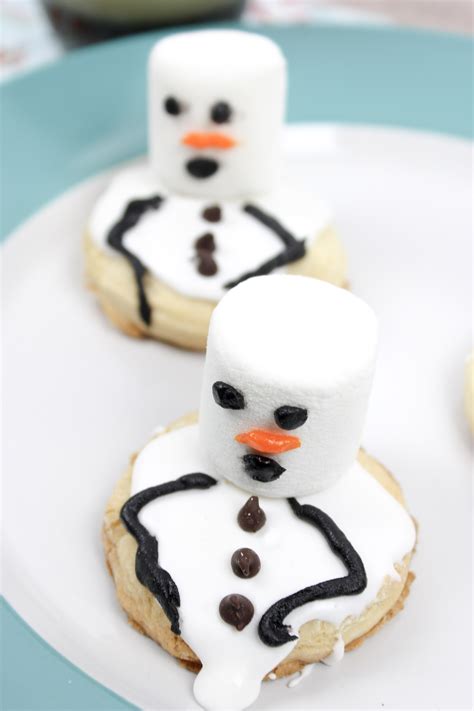 Melted Snowman Cookies Mama Loves To Eat