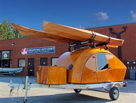 The builder must provide the engine, instruments, propeller, avionics and upholstery. Build-your-own wooden teardrop camper kit brings boat ...