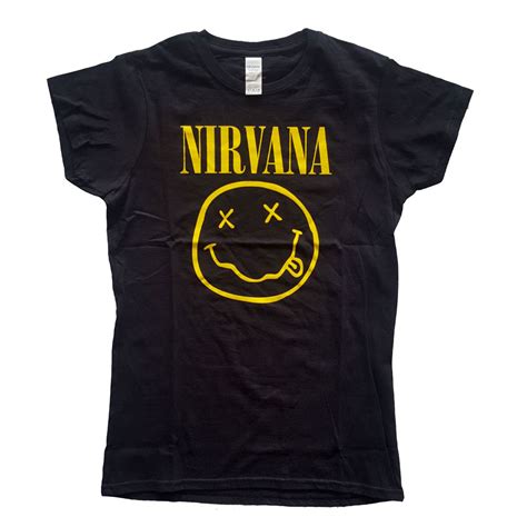 Nirvana Yellow Smiley ~ T Shirt ~ Fuzz Bayonne