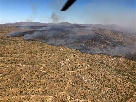 Human Started Wildfire In Arizona Spreads To Over 7000 Acres Cbs News