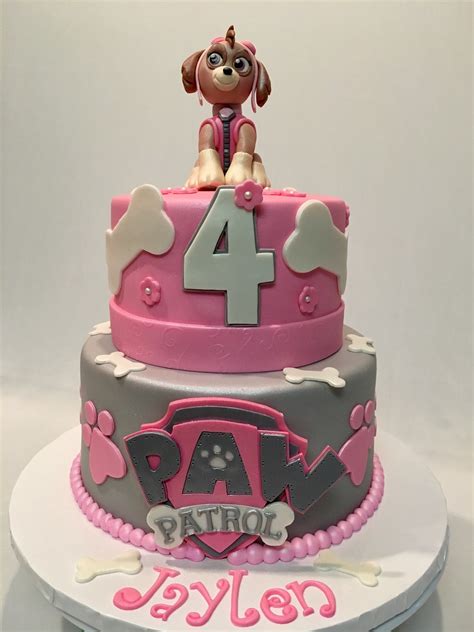 Paw Patrol Cake Skye Paw Patrol Birthday Cake Torte Torte Di Aria Art
