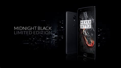 Save more with shopee discounts! OnePlus 3T Midnight Black limited edition launched, to be ...