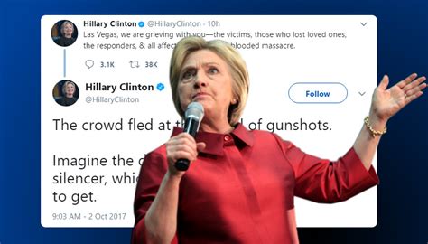 commentary after las vegas massacre hillary clinton demonstrates again why she lost the 2016