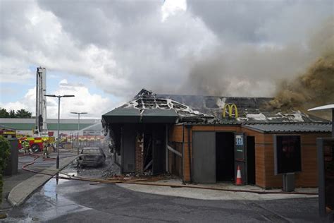Fire Causes ‘extensive Damage To Mcdonalds Drive Thru In Co Kildare