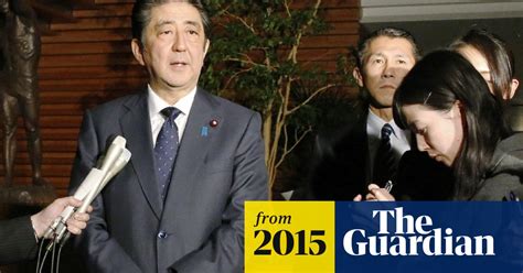 Abe Hails Japan South Korea Aid For Wartime Sex Slaves Agreement
