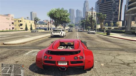 Grand Theft Auto V Car Mod Bugatti Veyron Super Modify Youtube