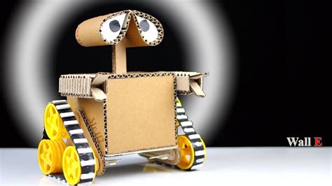 Speaks several languages and learns from people. How to Make a robot at home from Cardboard - DIY Wall E ...