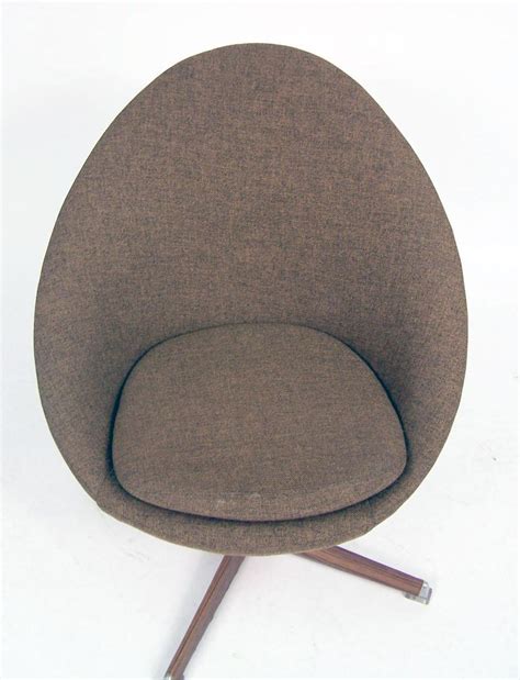 When shopping for egg chair online, keep a lookout for ongoing promotions to get the most value out of your purchase. A SWEDISH MODERN EGG-FORM SWIVEL CHAIR