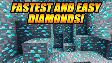Minecraft How To Get Diamonds Fast And Easy Tips And Tricks Tutorial
