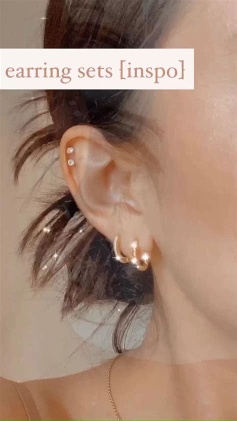 earring set inspo An immersive guide by 𝑔𝑟𝑎𝑦