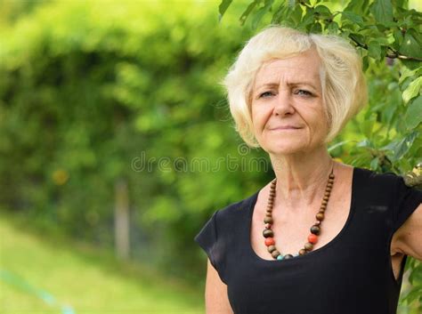 Mature Blonde Woman Stock Image Image Of Nature Mature 49973367