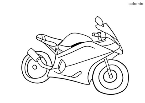 Home/printable motorcycle coloring pages/easy coloring page motorbike. Motorcycles coloring pages » Free & Printable » Motorcycle ...