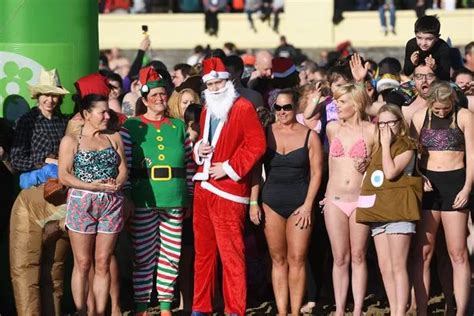 Thousands Turn Out For New Years Day Swims Around Wales Wales Online