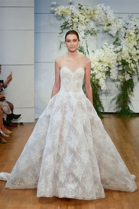 Monique Lhuillier Spring 2018 Bridal Week Wedding Dress Prices