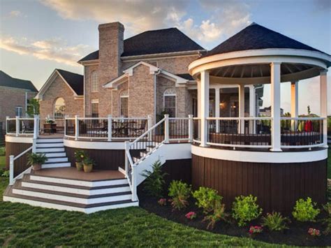 Beautiful Homes Deck Design House Design