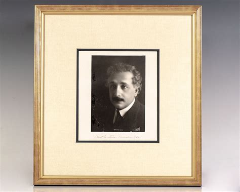 Albert Einstein Signed Etching Hermann Struck