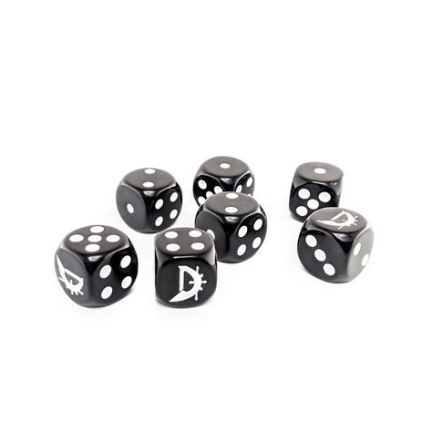 Mark Of Dave Dice Pack 7 6 Sided Dice 7d6 Miniwargaming