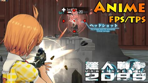 Anime Fpstps Strategi Unmanned War 2099 Jp Android Tpsfps