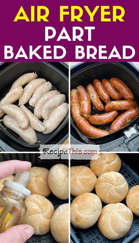 Recipe This Air Fryer Part Baked Bread Rolls