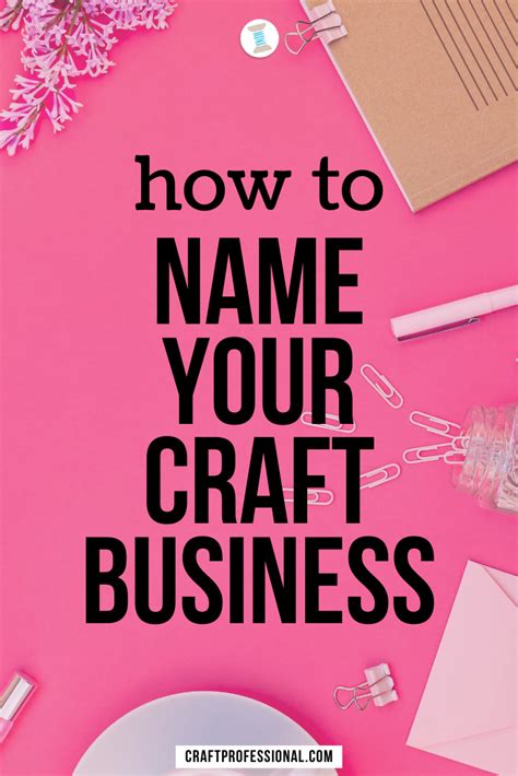 Craft Business Names Name Ideas Artofit