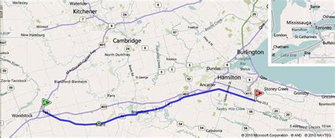 Ontario Highway 53 Route Map The Kings Highways Of Ontario