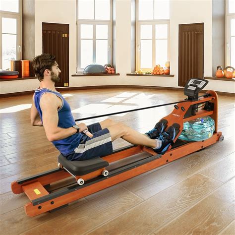 Genki Water Rowing Machine Rower Indoor Rowing Exercise Equipment With