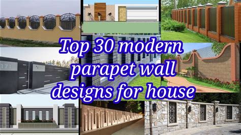 Top 30 Parapet Wall Designs Modern Parapet Designs Top Modern
