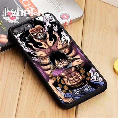 Lvhecn Gear Fourth Monkey D Luffy One Piece Phone Case Cover For Iphone