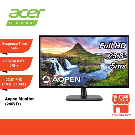 Acer Aopen 24cl1y 24cv1y 238 75hz Fhd Led Monitor Shopee Malaysia
