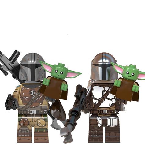 The Mandalorian Baby Yoda Minifigures Lego Compatible Star Wars The