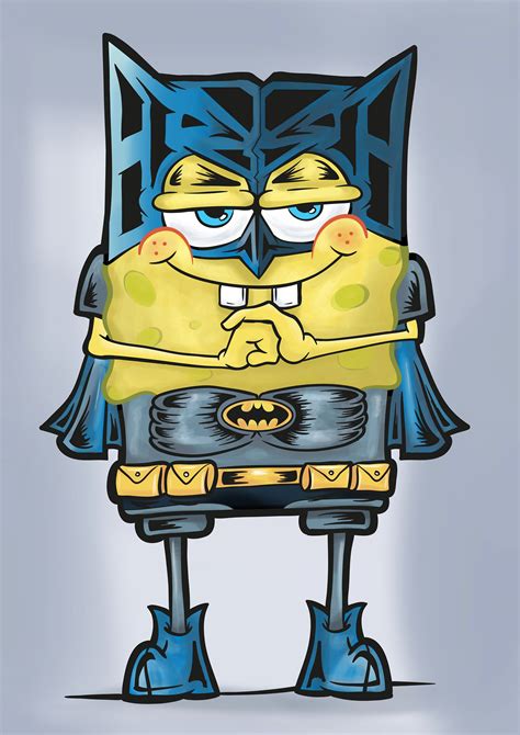 Spongebob X Batman On Behance