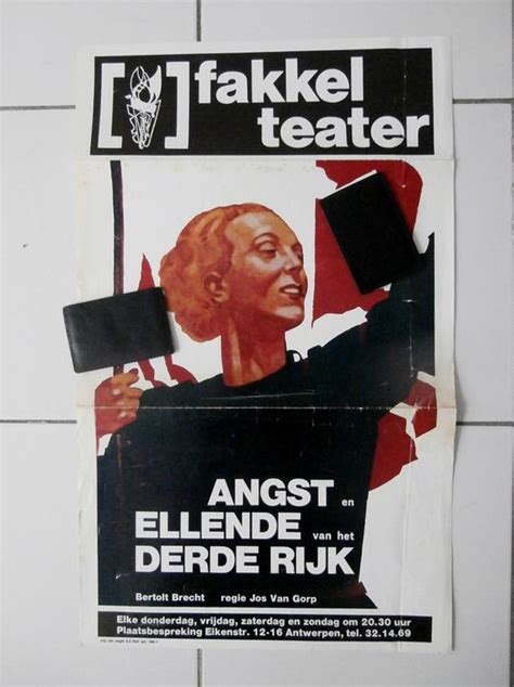 Zijn bekendste rol is die van de graaf in familie. Bertolt Brecht / Jos Van Gorp - Fakkel Teater - Angst en ...