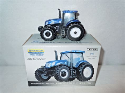 New Holland T With MFWD Farm Show Edition By Ertl Th Scale EBay