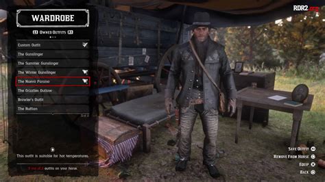 Red Dead Redemption 2 All Outfits Guide