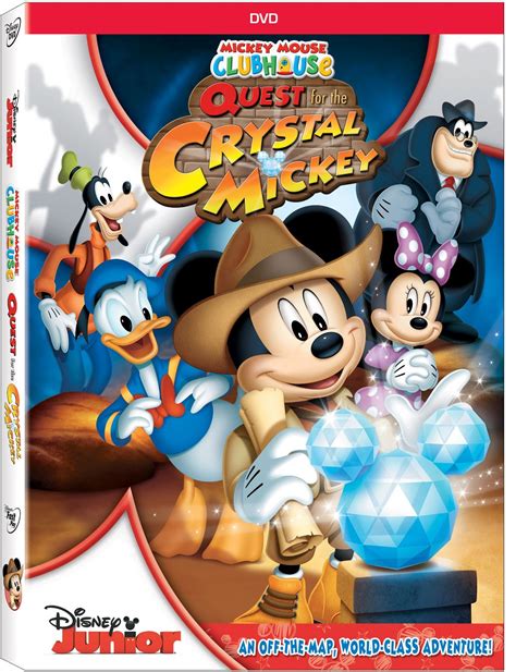 Mickey Mouse Clubhouse The Quest For The Crystal Mickey Dvd And Activity