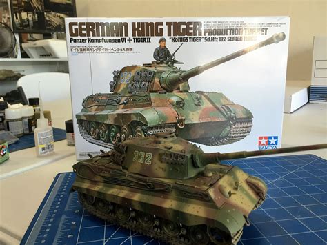Building The Tamiya King Tiger Including Painting And Weathering