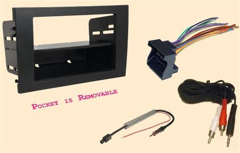 Buy Radio Stereo Install Double Or Single Din Dash Kit Wire Harness