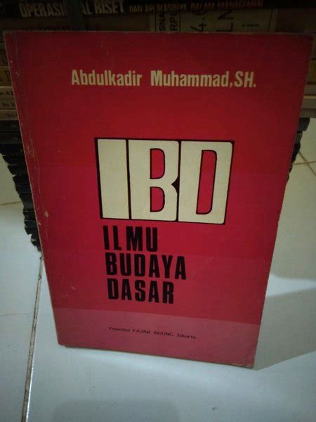 Jual Original Bekas Ibd Ilmu Budaya Dasar Di Lapak Rozerbookstore Bukalapak