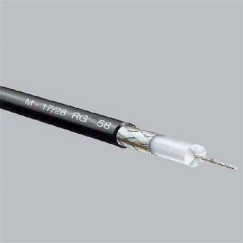 Cable Rg 58 Cu Cable Coaxial 50 Ohmios