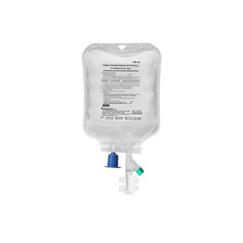 Saline Solution Infusion Bag Mitra Flexible Iv Mitra Industries Pvt